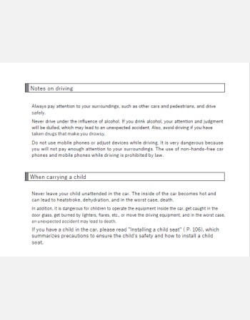 toyota vanguard 2010-2011 owners manual in english